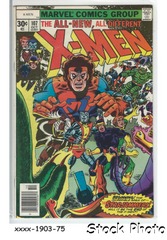 The X-Men #107 © October 1977, Marvel Comics